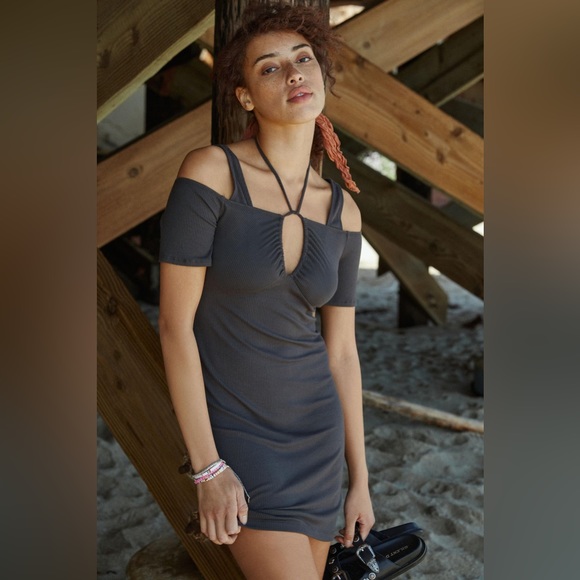 ✨ Anthropologie The Sardinia Mini Dress Sz LP - Picture 4 of 5